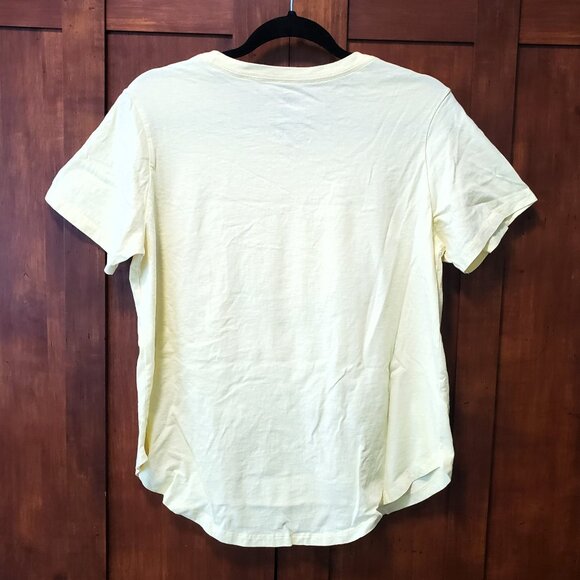 $5 SALE * Volkswagen Yellow Short Sleeve Cotton Women’s T-Shirt size XXL - Picture 2 of 4